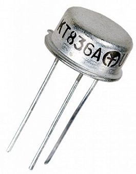 КТ836А(никель), Транзистор биполярный (PNP 90В 3A КТ-27)