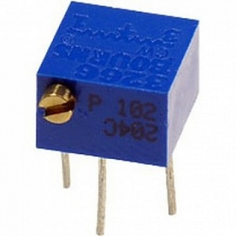 3266P-1-103LF, Резистор подстроечный (10кОм 10% 12об.)