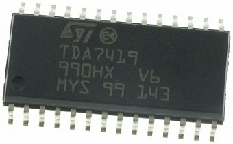 TDA7419, Микросхема аудиопроцессор