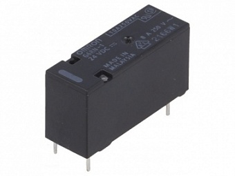 G6RN124DC, Реле электромагнитное 1 Form C 250В/8А 24В28.8х15.3х10.5мм