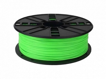 ABS plastic for 3D printer 1.75mm. 500g. [Fluorescence green]