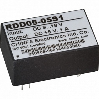 RDD05-05S2 DC-DC 18-36V/+5VDC,1A