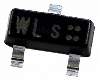 BCR146, Транзистор биполярный (NPN 50В 0,07A SOT-23)