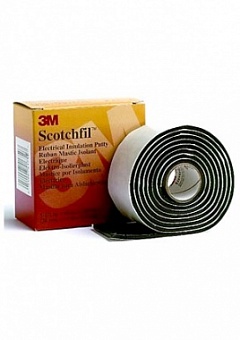 Scotchfil, электроизоляционная мастика, лента 38мм х 1,5м
