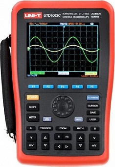 UTD1062C, 2 кан. осциллограф 60МГц, 250Мв/с