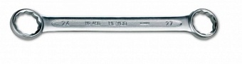 450 CP Ключ гаечный накидной, 21 x 23 мм, хромированный, DIN 837 / ISO 1085