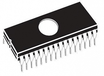M27C2001-10F1, Микросхема памяти с УФ стиранием 256Кx8 бит (FDIP32W)