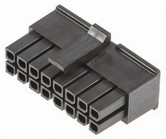 43025-1600, Корпус розетки Micro-Fit 3.0