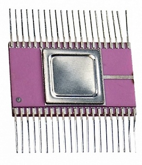 1104КН1А, (никель), Микросхема низкомощный 16-канальный коммутатор