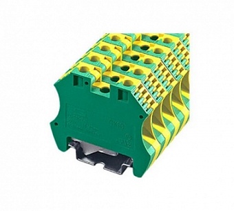 DK10-PE, Kлеммный блок DIN для установки на 35 и 32 DIN-рейку,для заземления, Технические параметры: