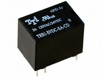 TRB1-5VDC-SA-CD-R, Реле электромагнитное 5V/1A,30VDC