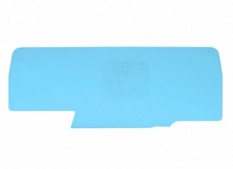 Пластина разд. TWFN D2/2/35 BLAU, Разделительная пластина, для клемм WKFN 4 D2/2..., цвет: синий
