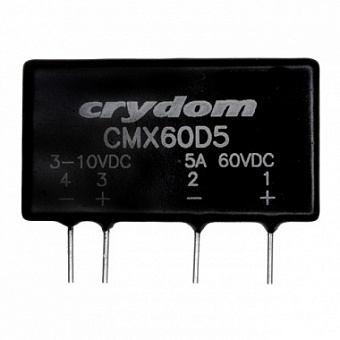CMX60D5, реле 3-10VDC, 5A/60 VDC