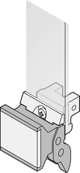 20817-854, EXTR.HANDLE OP RAL7032 10PCS