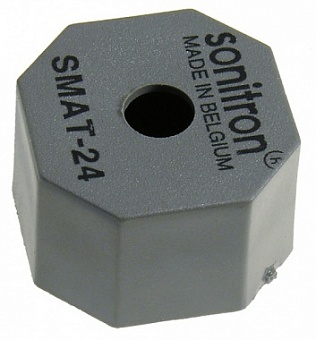 SMAT-24-P10, пьезоизлучатель без генератора 24 мм