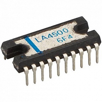 LA4500, Микросхема УНЧ (УМЗЧ) аудио (DIP20H)