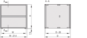 24572-064, RATIOPAC PRO HF 6U 42HP 315D