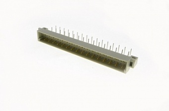 KLS1-D3-3232-MR, Вилка угловая DIN41612 (шаг 5,08мм 3x32pin a-c)