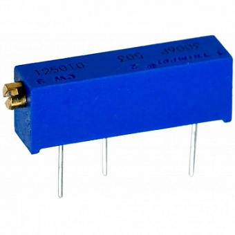 3006P-1-503LF, Резистор подстроечный (50кОм 10% 15об.)