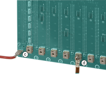 23001-034, BACKPLANE   4SLOT VME J2 SMD