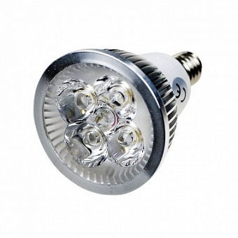 Лампа светодиодная E14 4x1W 220В цвет чистый белый
