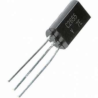 2SC2655, Биполярный транзистор, NPN, 50 В, 2 А, 09 Вт (Комплементарная пара 2SА1020)