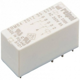 RM84-2012-35-5230, Реле электромагнитное 230VAC 2 Form C 400VAC/8А