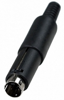 1-410, Разъем mini DIN 4 pin (S-VHS) шт пластик на кабель