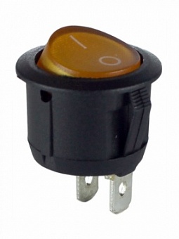 SWR 3107 Ч/Ж RS, Переключатель клавишный с подсветкой