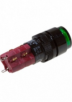 D16LMR1-2abJG, кнопка без фикс. 250В/5А, LED подстветка