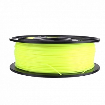 ABS plastic for 3D printer 1.75mm. 500g. [Fluorescence yellow]