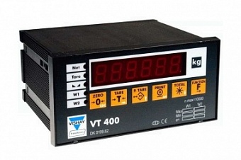 VT400, LED, пластик, корп, внеш.пит. 24VDC, RS232, аналог вых.