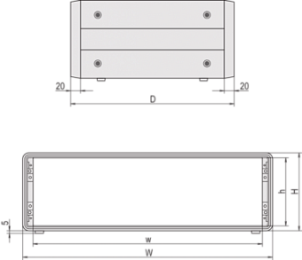 14575-023, COMPAC PRO CASE 2U 42HP 271D