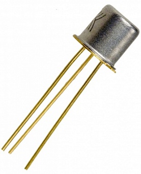 КТ203Б, Транзистор биполярный (PNP 30В 0,01A КТ-17)