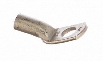 ТМЛс(45) 25-8 , Угловой кабельный наконечник медный луженый под опрессовку