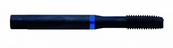 Метчик машинный BLUE RING HSS-E, DIN 371, Тип B, M10 x 1.5, ISO DIN 13, спиральная подточка, для скв