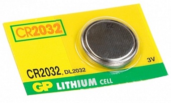 CR2032-C5, Батарейка дисковая литиевая 3В 220мАч (блистер 5шт.), цена за 1шт.