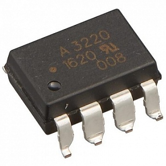 ASSR-3220-302E, реле твердотельное 2FormA 0,2А 250В PDIP8SMT