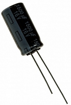 EEUFR1C152, Конденсатор электролитический (1500мкФ 16В 105гр 10x20мм low ESR)
