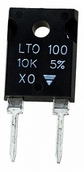 LTO100F1R000JTE3, LTO100 1 Om 5% резистор 100Вт