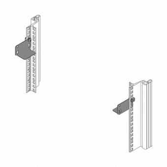 27230-184, SLIDE RAIL SHORT 15KG  (2PC)