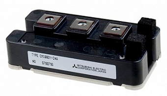 CM100DY-24A, 2 IGBT 1200V 100A 5-gen (A-Series)