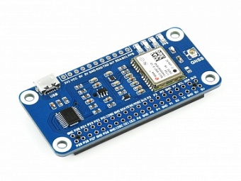 NEO-M8T GNSS TIMING HAT for Raspberry Pi, Single-Satellite Timing, Concurrent Reception of GPS