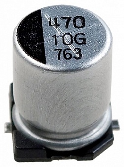 Конденсатор ЧИП электролитический 470мкф 10В 8x10.5