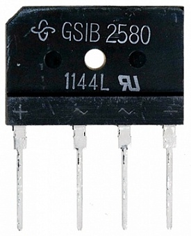 GSIB2580-E3/45, Диодный мост (25А 800В GSIB-5S)