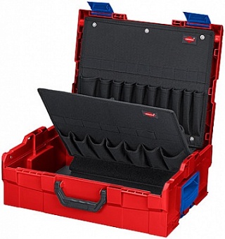 KN-002119LB, KNIPEX BOXX чемодан инструментальный с панелью для инструментов KN-002119LBWK