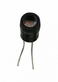 5516F, фоторезистор 5мм 540нм в термоусадке с фильтром