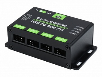 Industrial USB TO 4CH TTL Converter, USB To UART, Multi Protection & Systems Support
