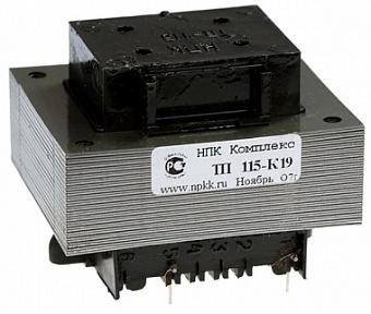 ТП 115-К19, Трансформатор (2х7,5В 1,3А)