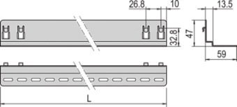 25127-575, SLIDE RAIL KIT 700D